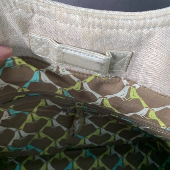 Vera Bradley Large Promenade Tote BAG WITH MATCHING WALLET "SITTIN' IN A TREE" - Picture 10 of 16